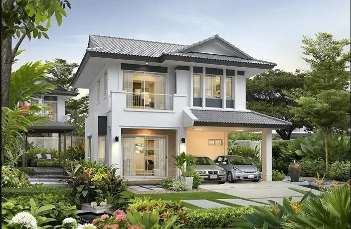 Mô Hình Biệt Thự Sân Vườn Đẹp