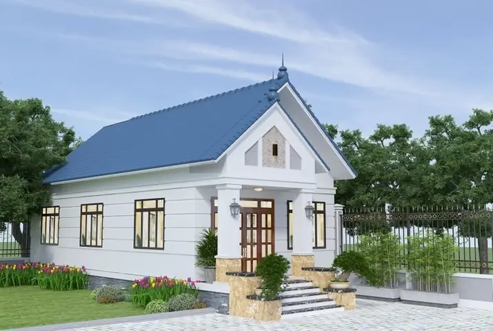Mô Hình Nhà Cấp 4 Mái Thái
