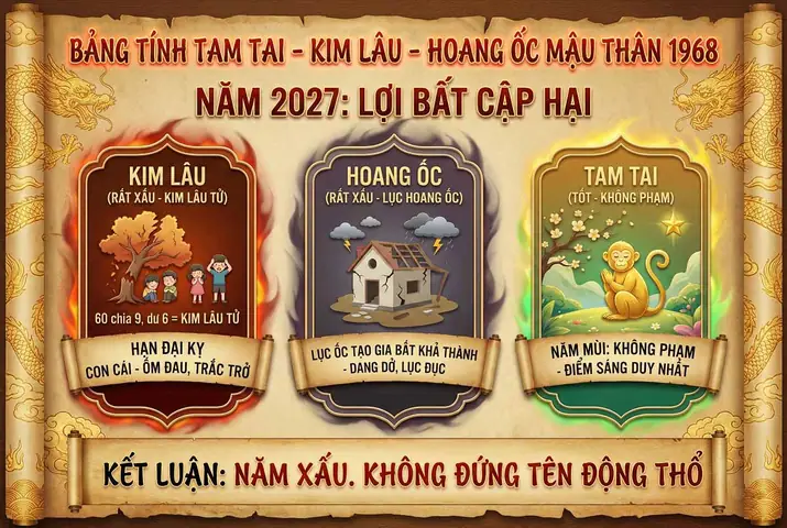 Năm Kim Lâu Của Tuổi Nhâm Thân