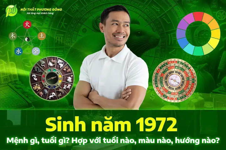 Nam Sinh 1972 Hợp Hướng Nào