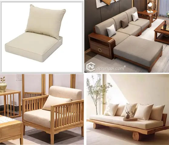 Nệm Ghế Gỗ Tại Tphcm