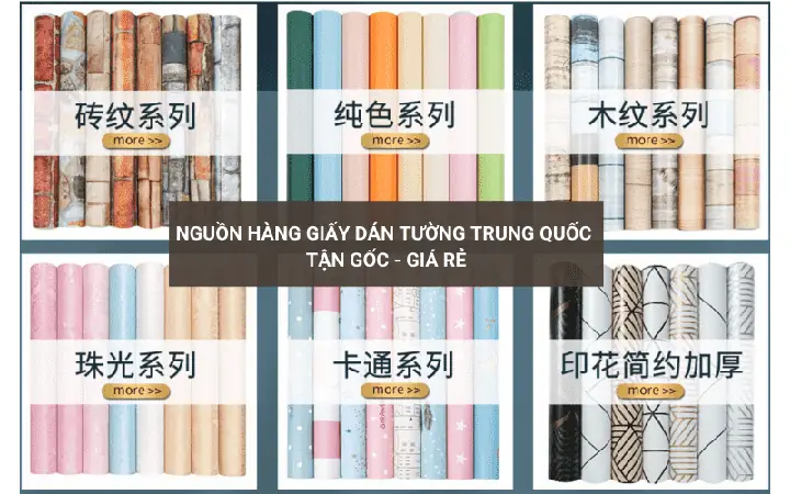 Nguồn Hàng Giấy Dán Tường