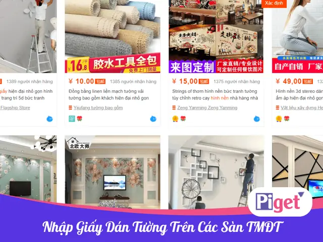 Nguồn Hàng Giấy Dán Tường