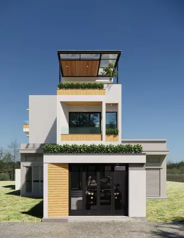 Nhà 1 Trệt 1 Lầu 4x10