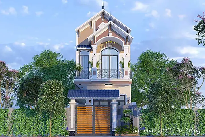 Nhà 2 Tầng Ngang 5m