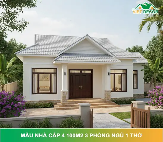 Nhà 3 Phòng Ngủ 1 Phòng Thờ
