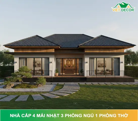 Nhà 3 Phòng Ngủ 1 Phòng Thờ