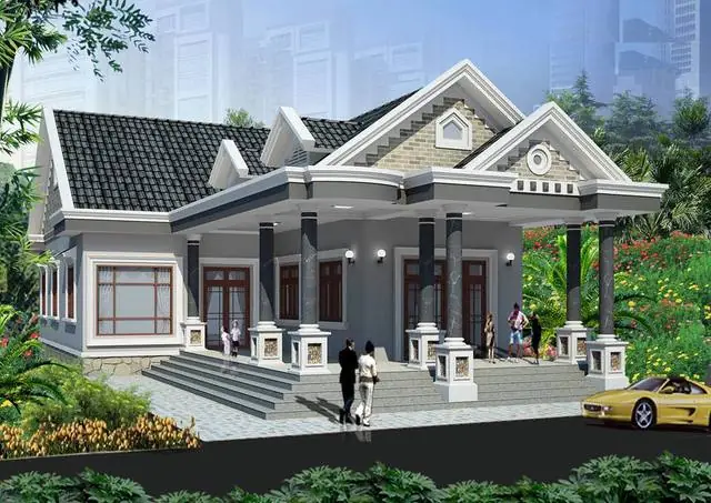 Nhà Cấp 4 Có Hành Lang