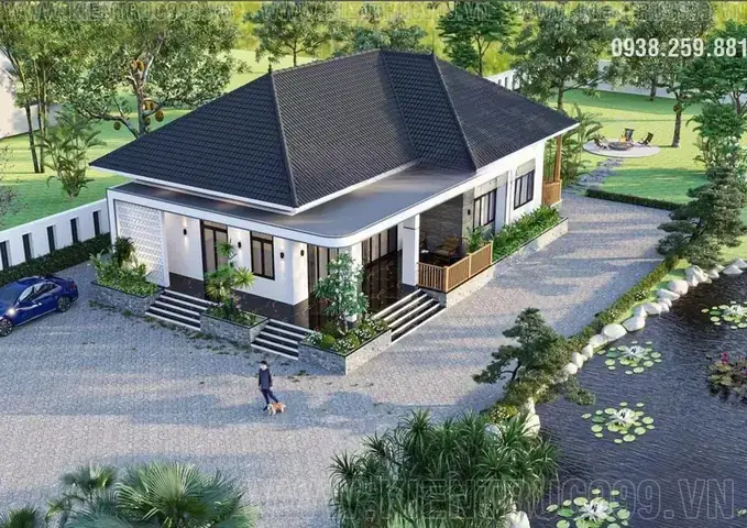 Nhà Cấp 4 Có Mái Hiên