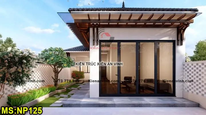 Nhà Cấp 4 Có Mái Hiên