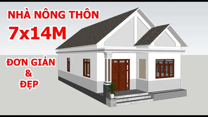 Nhà Cấp 4 Đơn Giản Nông Thôn
