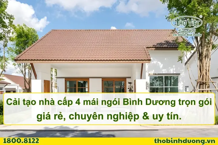 Nha Cap 4 Gia Re Binh Duong