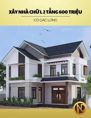 Nhà Chữ L 2 Tầng 400 Triệu