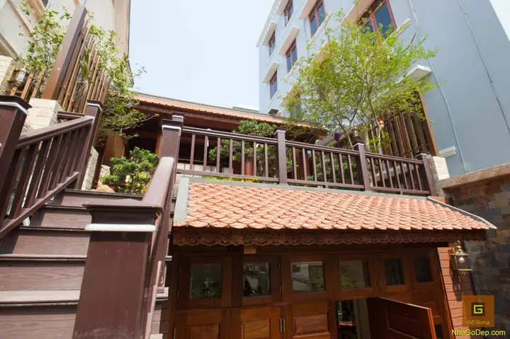 Nhà Gỗ Cổ 2 Tầng