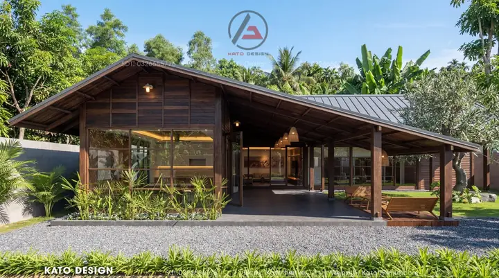 Nhà Gỗ Đẹp Hiện Đại