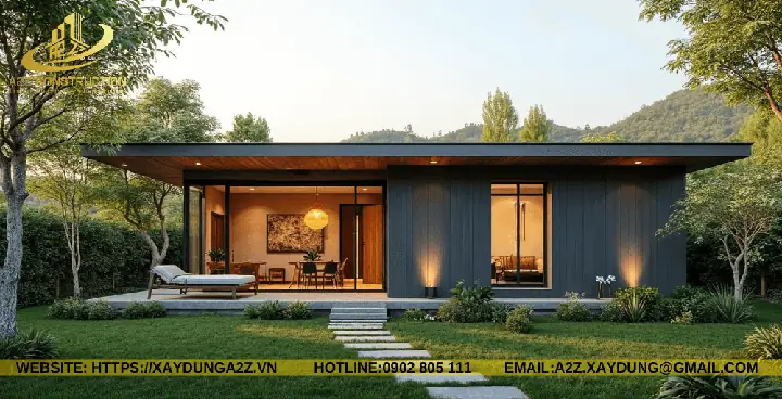 Nhà Lắp Ghép 1 Tầng