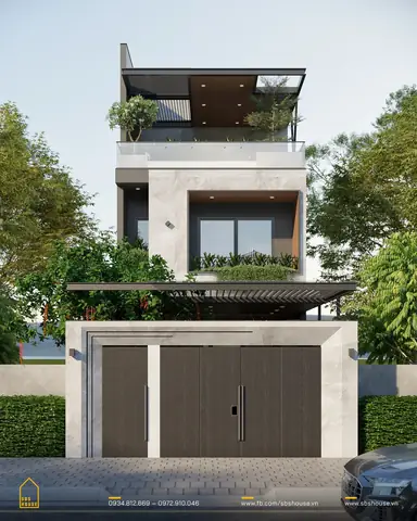 Nhà Mặt Tiền 6 Mét