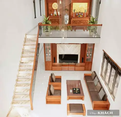 Nhà Ống Gác Lửng 2 Phòng Ngủ