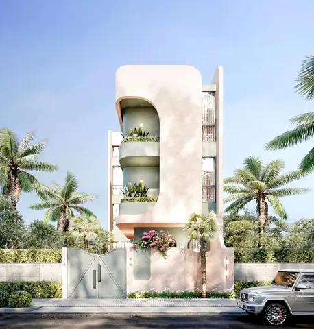 Nhà Ống Phong Cách Địa Trung Hải