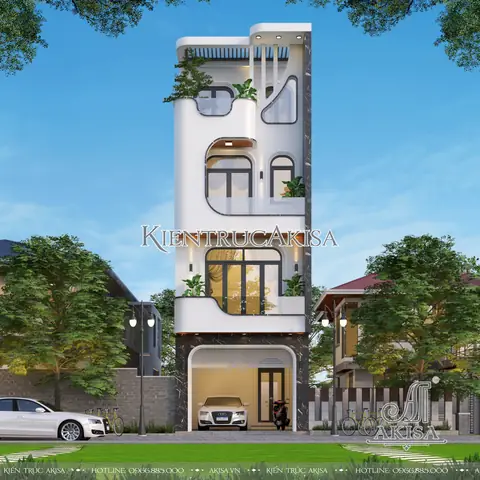Nhà Ống Phong Cách Hiện Đại