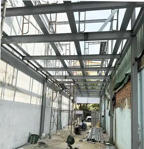 Nhà Phố Kết Cấu Thép