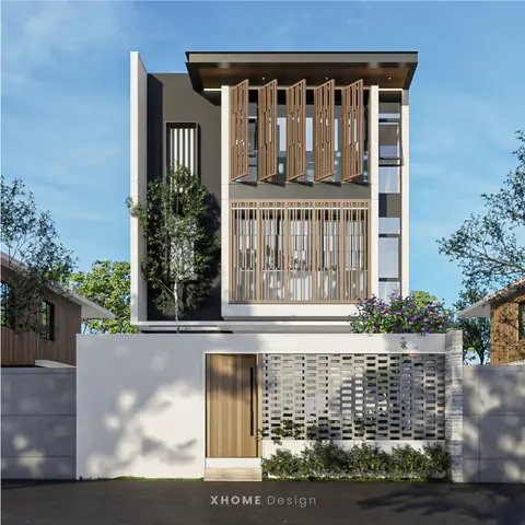 Nhà Phố Thiết Kế Hiện Đại