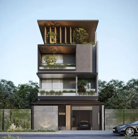 Nhà Phố Thiết Kế Hiện Đại