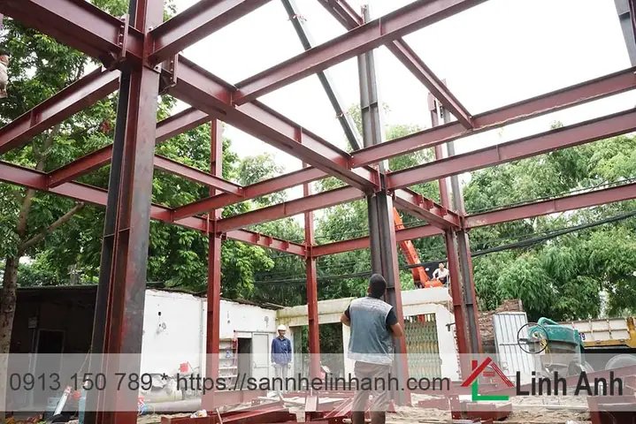 Nhà Tiền Chế Kết Cấu Thép