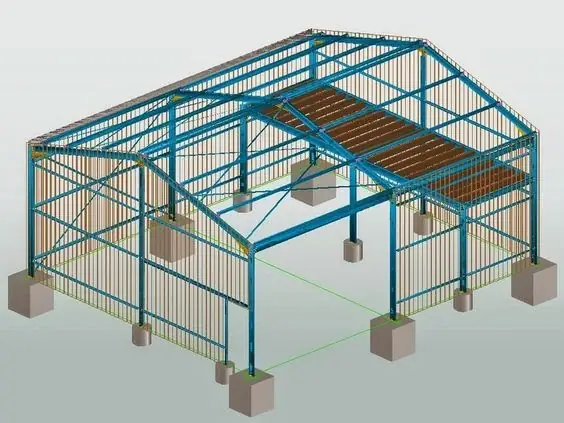 Nhà Tiền Chế Kết Cấu Thép