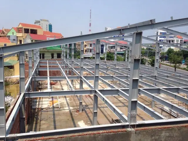 Nhà Tiền Chế Kết Cấu Thép