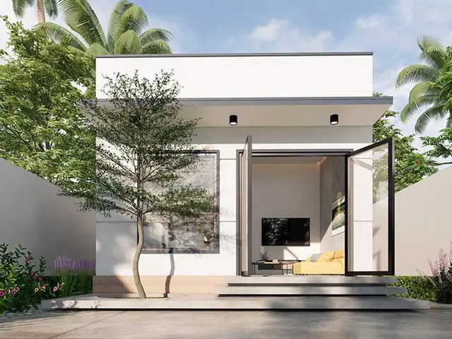 Nhà Xây 800 Triệu Đẹp Ngỡ Ngàng Như Biệt Thự