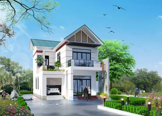 Nhà Xây 800 Triệu Đẹp Ngỡ Ngàng Như Biệt Thự