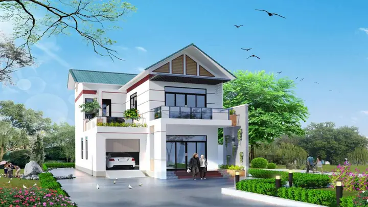 Nhà Xây 800 Triệu Đẹp Ngỡ Ngàng Như Biệt Thự
