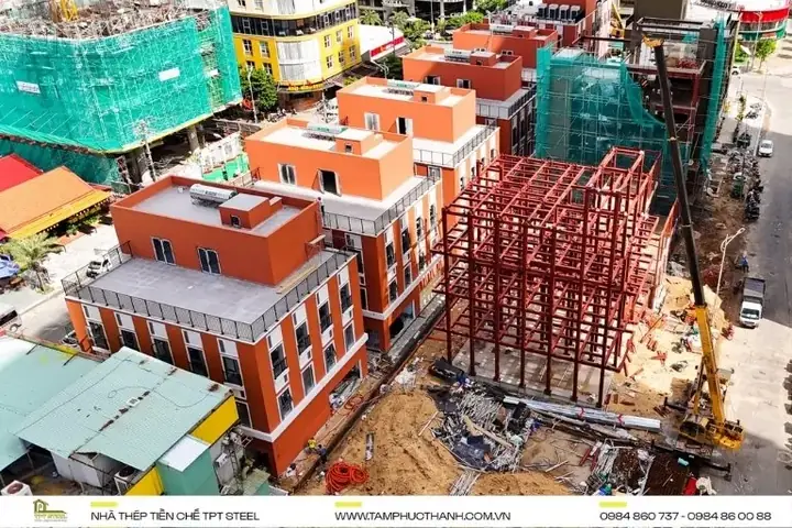 Nhận Thi Công Nhà Thép Tiền Chế