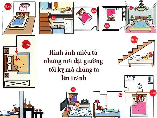 Những Kiêng Kỵ Trong Phòng Ngủ