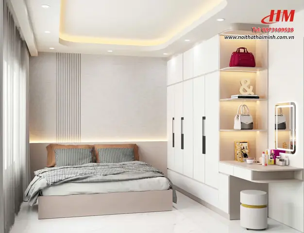 Nội Thất Phòng Ngủ Nhỏ Giá Rẻ