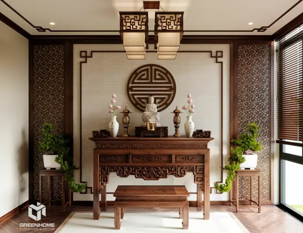Nội Thất Phòng Thờ Hiện Đại