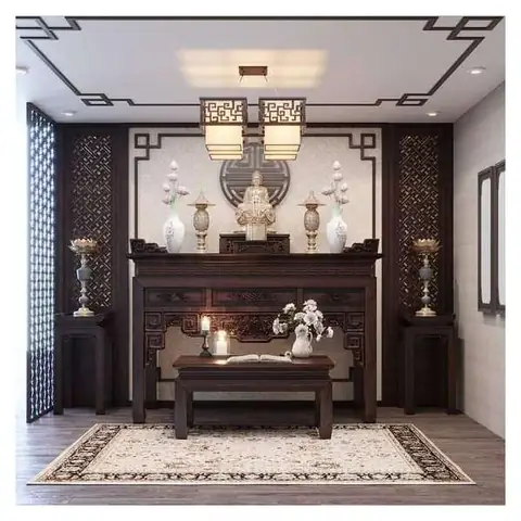 Nội Thất Phòng Thờ Hiện Đại