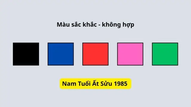 Nữ Tuổi Ất Sửu Hợp Màu Gì
