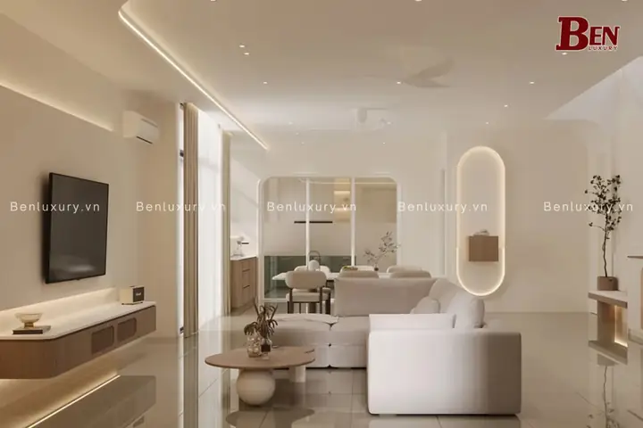 Phối Màu Nội Thất Phòng Khách