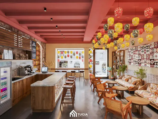 Phong Cách Mộc Nội Thất Quán Cafe