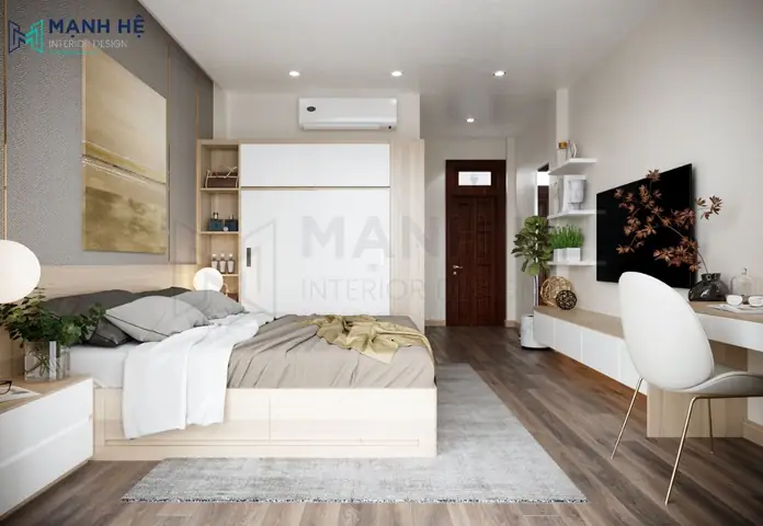 Phòng Ngủ 25m2 Có Nhà Vệ Sinh