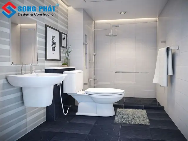 Phòng Vệ Sinh Đơn Giản