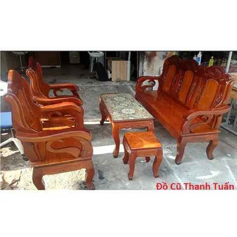 Sa Lông Gỗ Căm Xe
