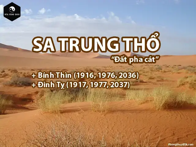Sa Trung Thổ Hợp Màu Gì
