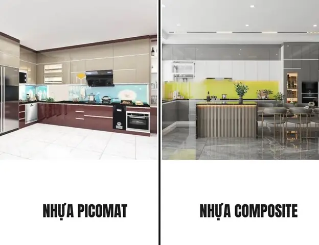 So Sánh Nhựa Picomat Và Composite