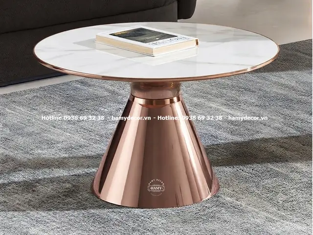 Sofa Chân Inox Mạ Vàng