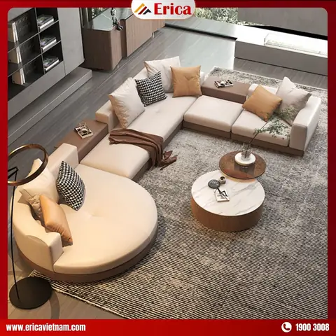 Sofa Chữ U Hiện Đại