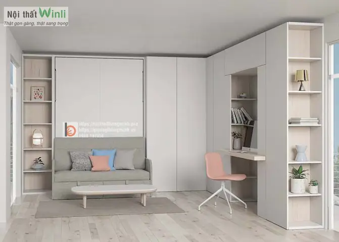 Sofa Tủ Giường Thông Minh