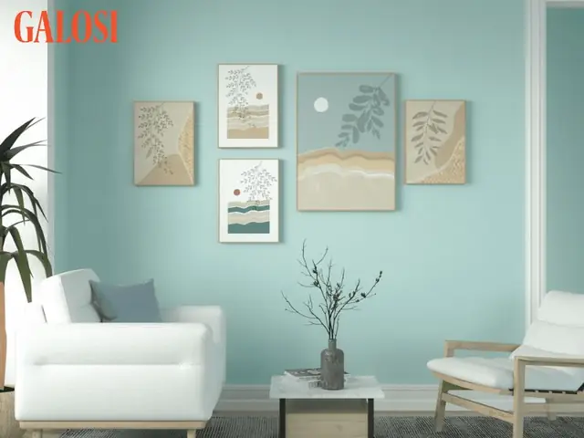 Sơn Tường Màu Xanh Mint
